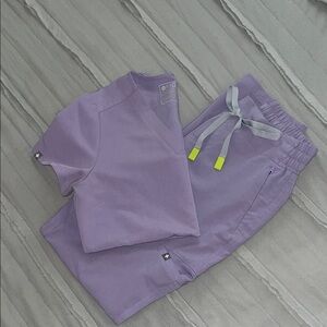 Lavender Scrub Set by FIGS